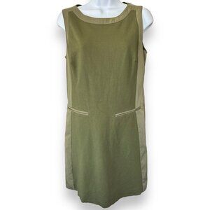 Ted Baker Green Sleeveless Sheath Dress
